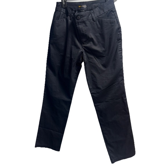 Lee Pants - Lee Flex Motion Straight Leg Women's Black Pants Size‎ 12 Short